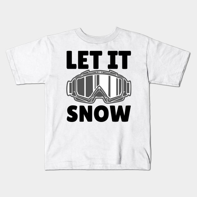 Winter Sports Kids T-Shirt by Alea's